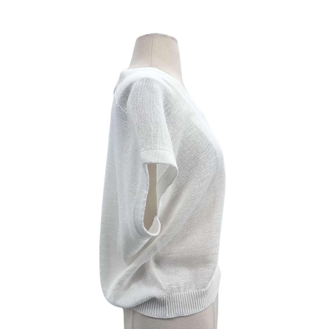 Brunello Cucinelli Size XS White Sweater