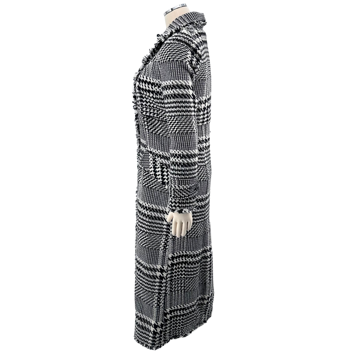 Free People Black/white Coat