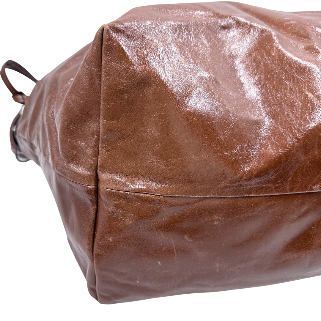 Isabel Marant Wardy Leather Shopper Tote