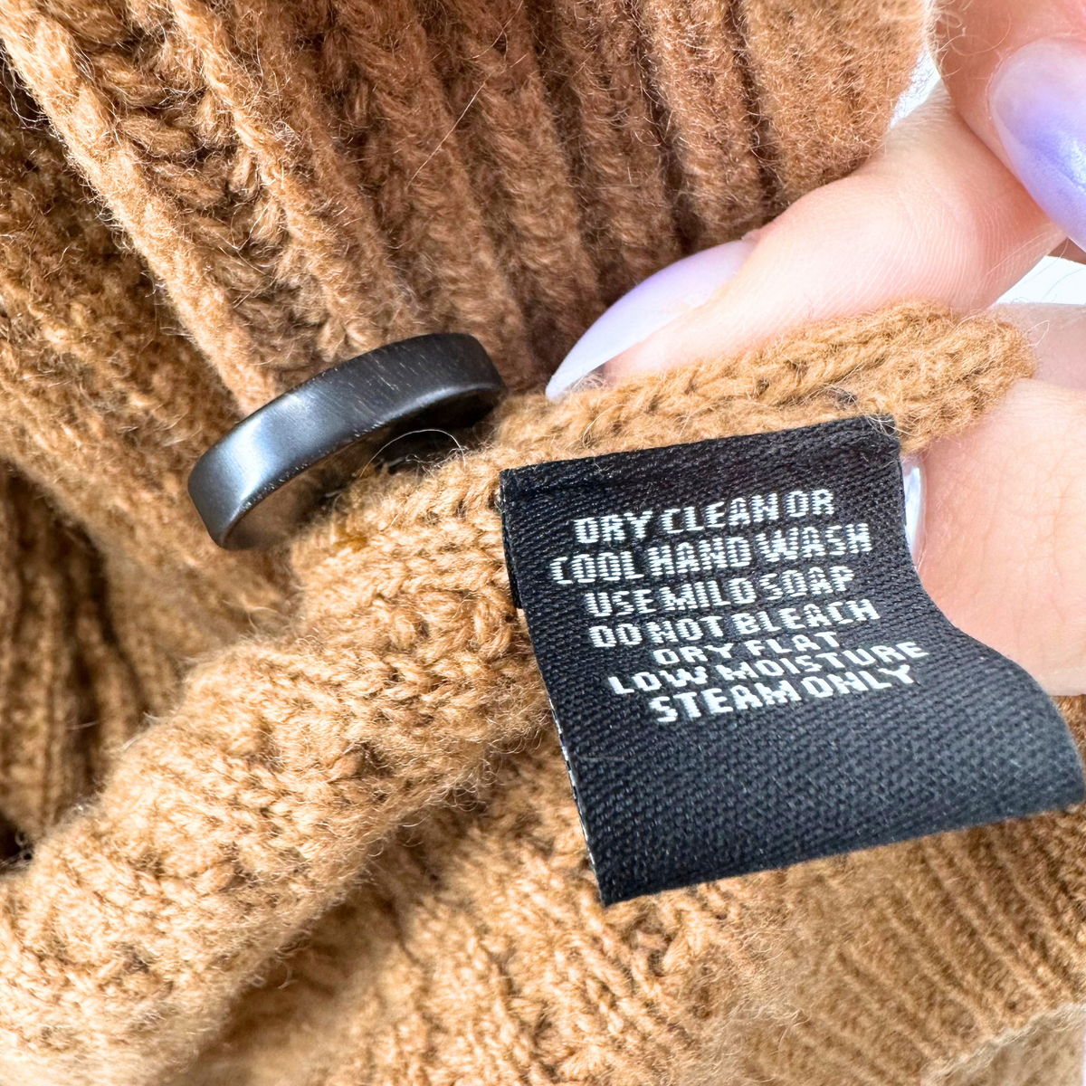 Christopher Fischer Tan Sweater Coat