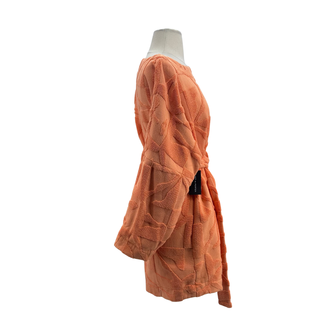Lucy Folk Tangerine Dress