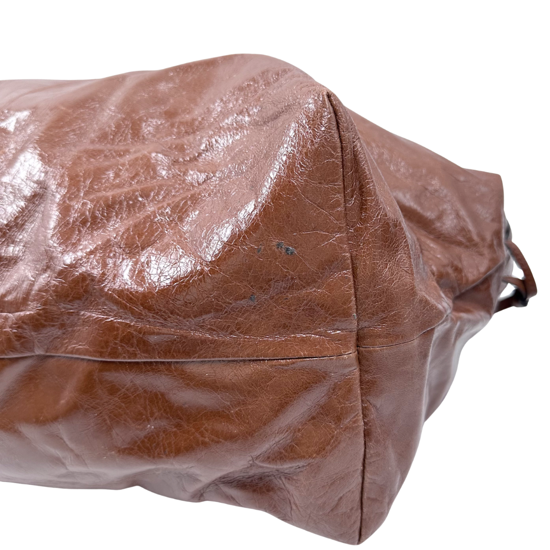 Isabel Marant Wardy Leather Shopper Tote