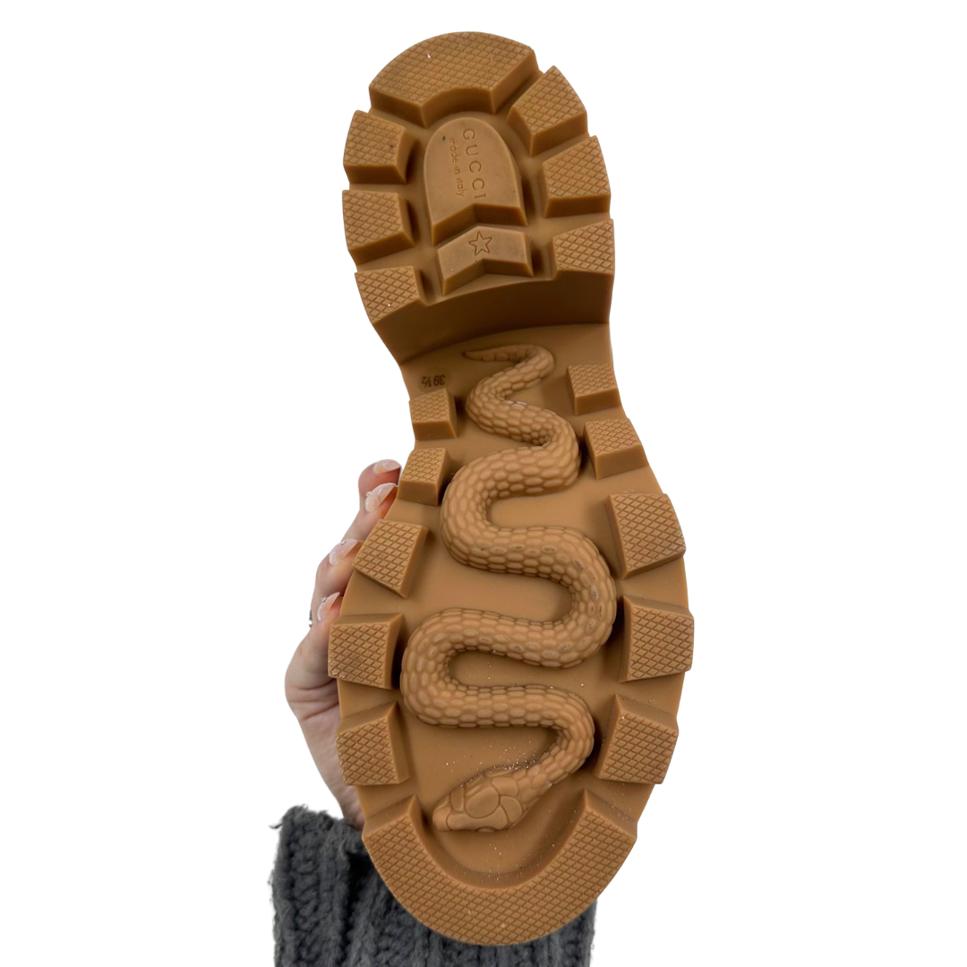 Gucci 39.5 Cream Boots