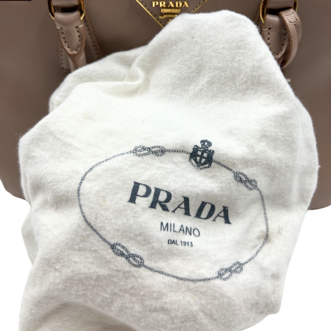 Prada Small Double Zip Galleria Two-way bag