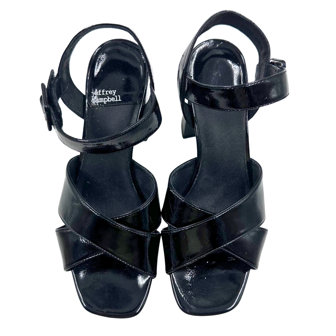 Jeffrey Campbell 8 Black Platforms