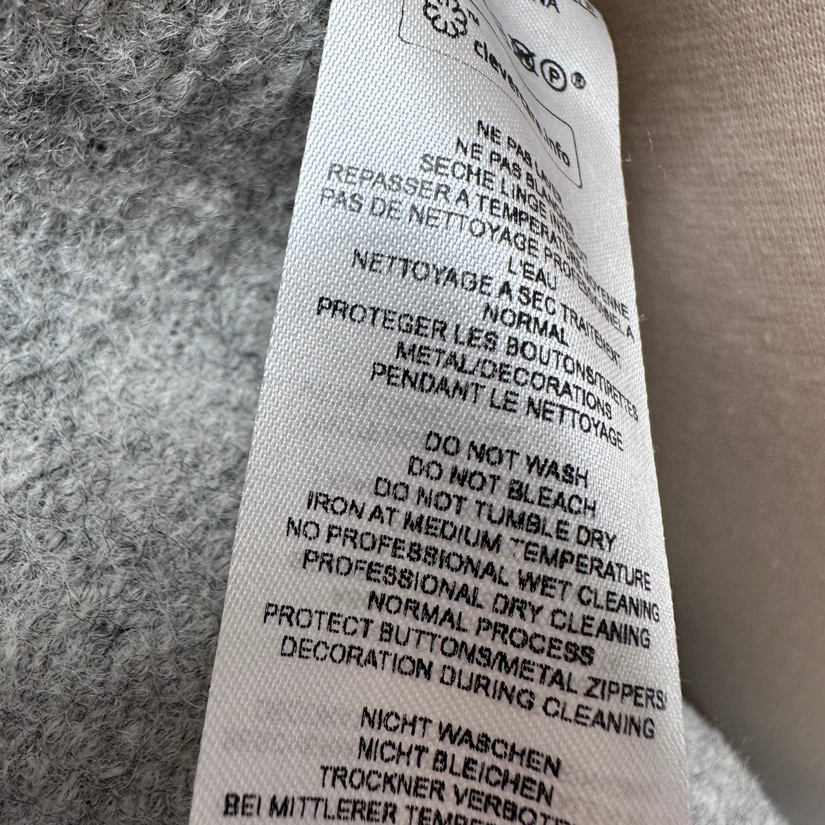 Saint James Cream/Grey Coat