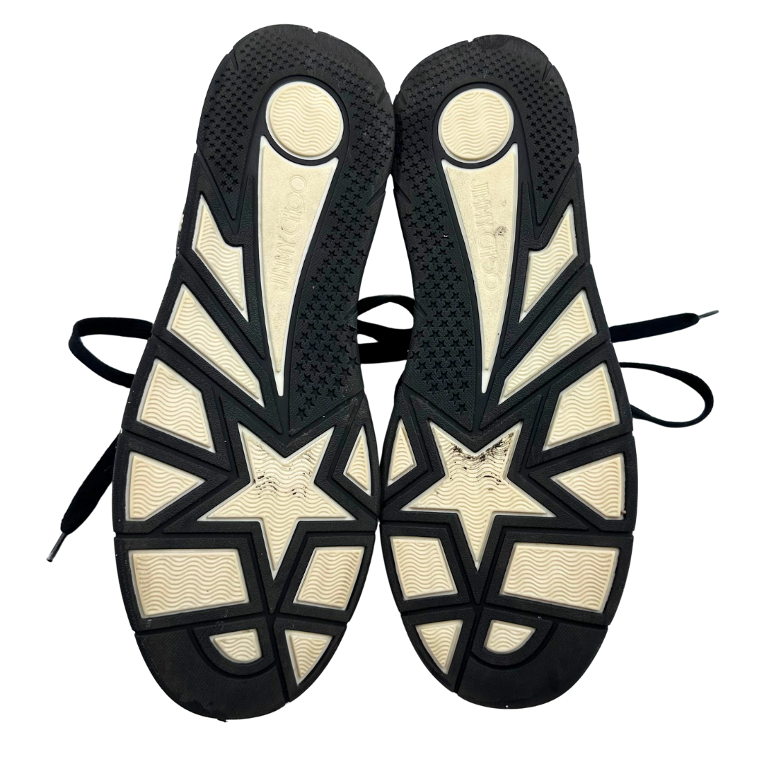 Jimmy Choo 38 Black/White Sneakers