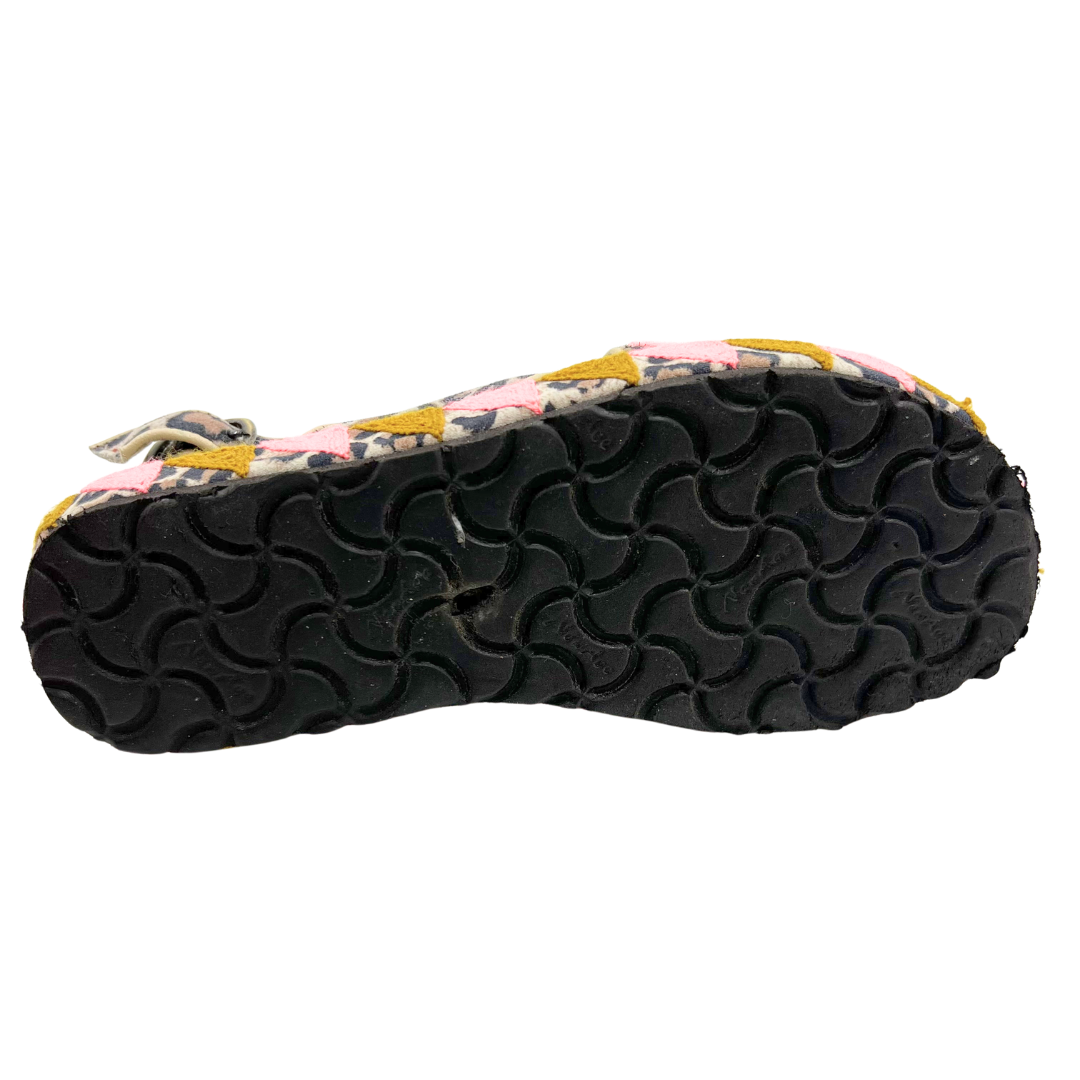 Mehar Kakalia 6.5 Multi-Color Leather/Textile Sandals