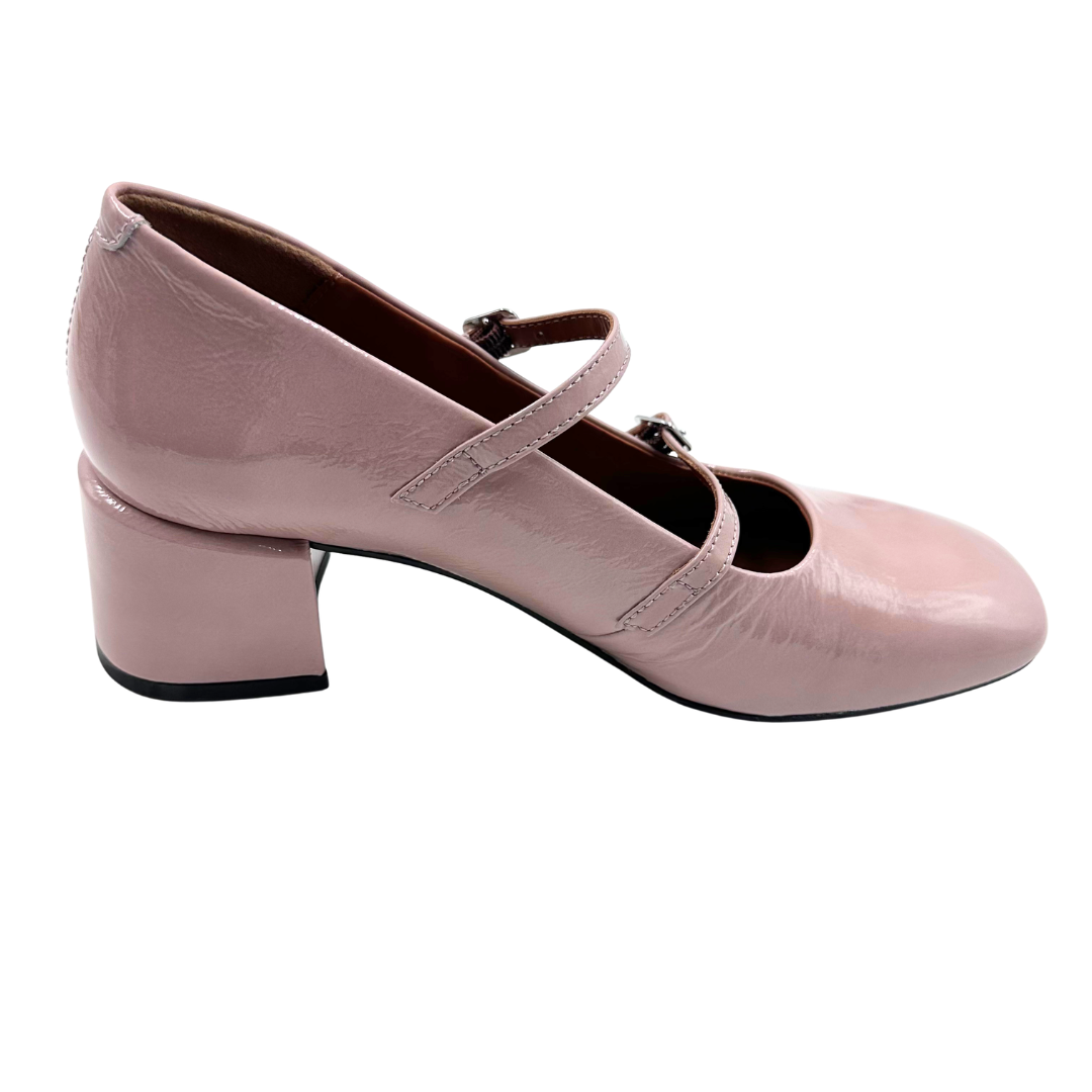 Vagabond 10 40 Pink Patent Leather Heels