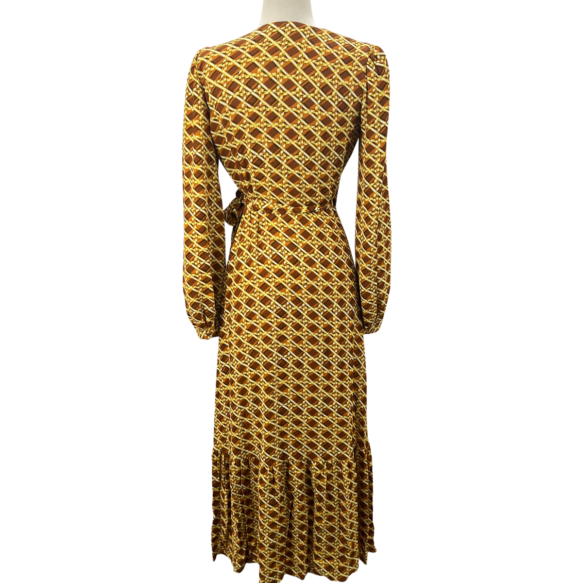 Favorite Daughter Orange Maxi Dress