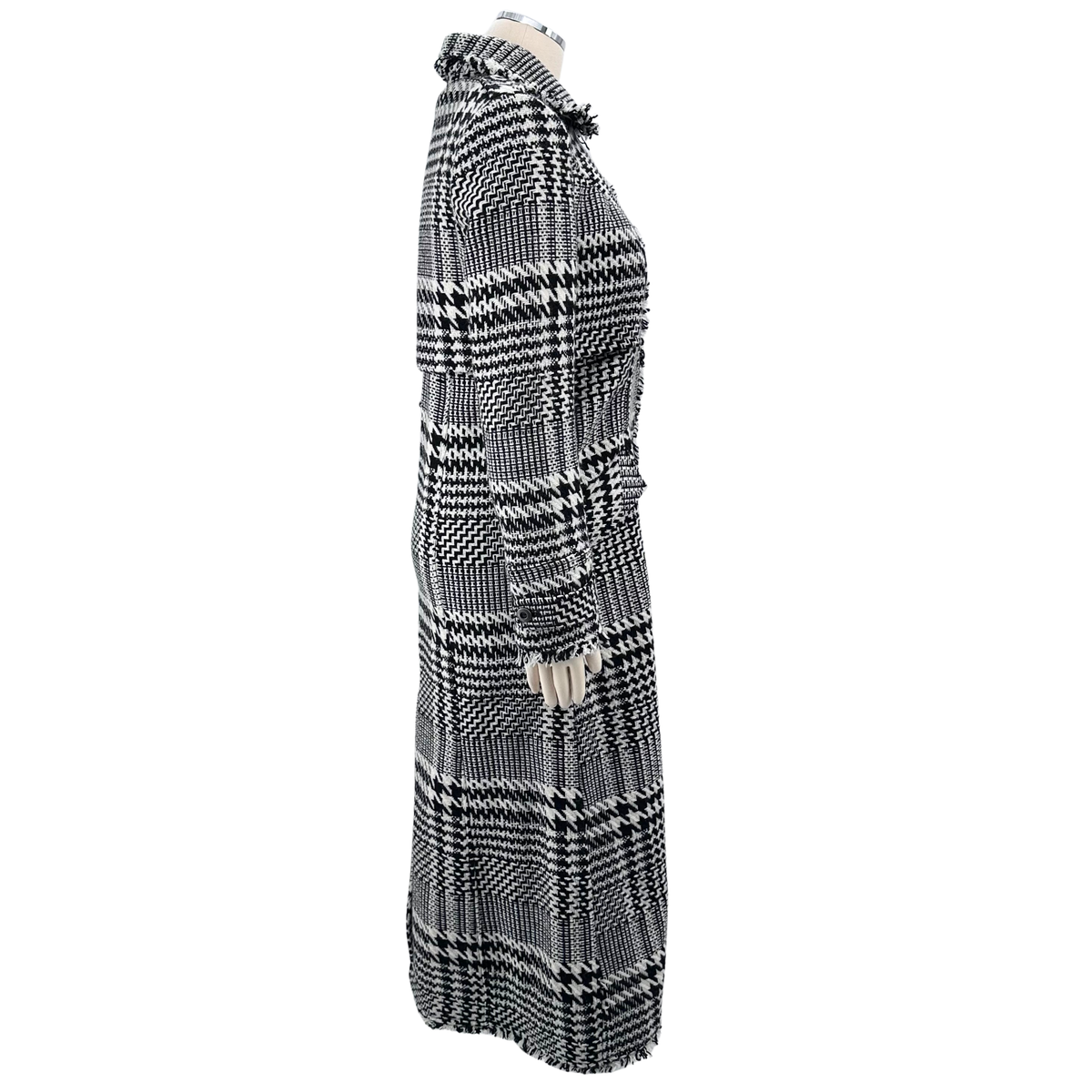 Free People Black/white Coat