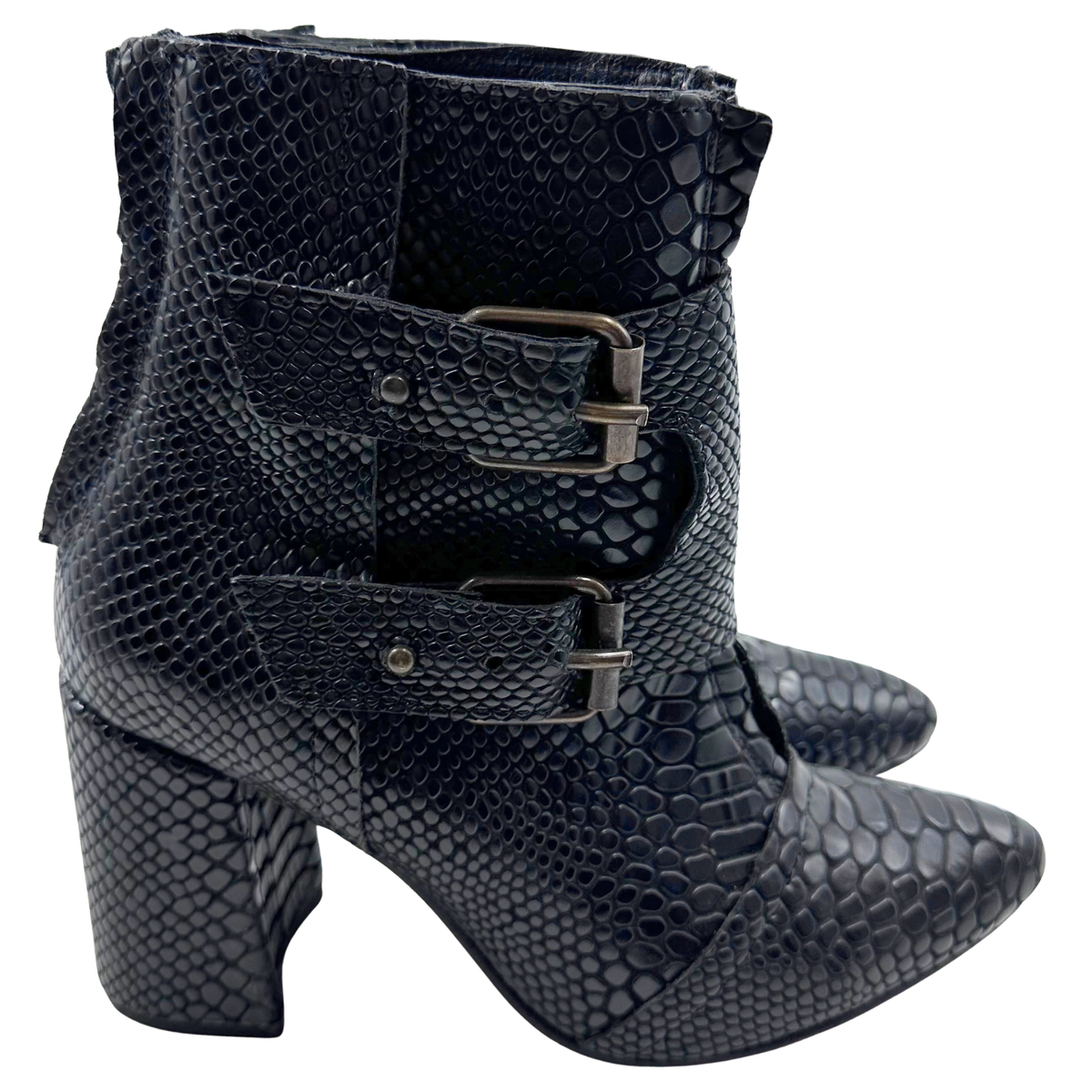 FreeBird 8 Black Leather Boots