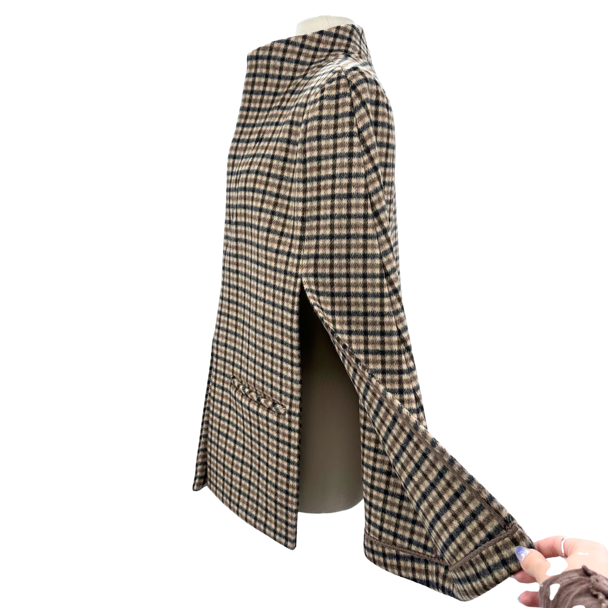 Alice Walk Size S Tan Multi Color Cape