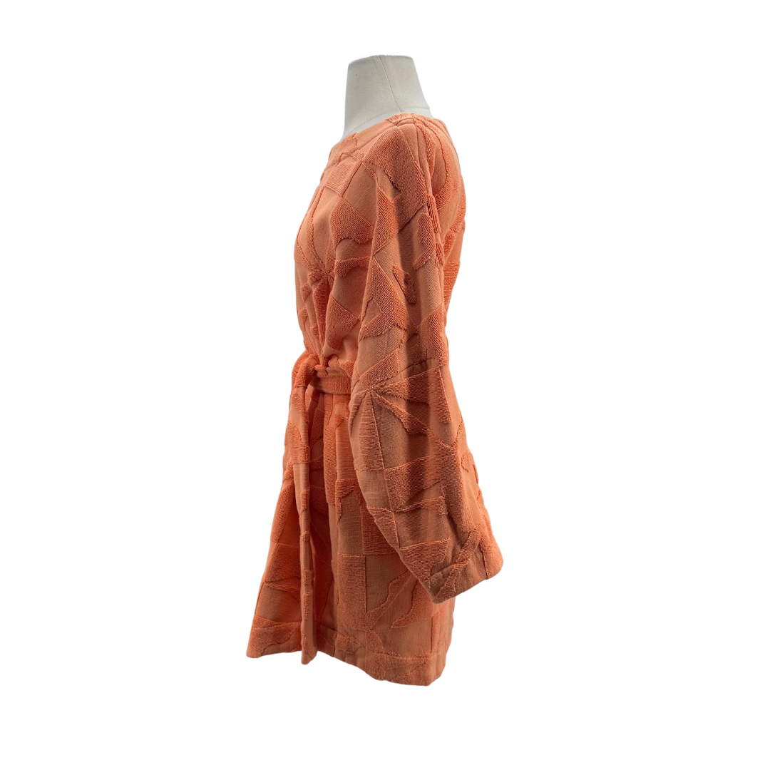 Lucy Folk Tangerine Dress