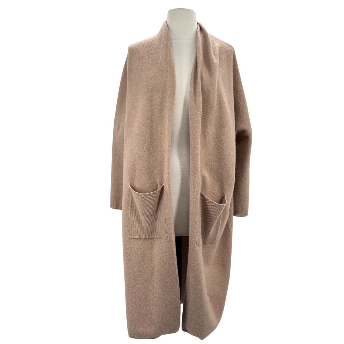 Brown Allan Tan Duster