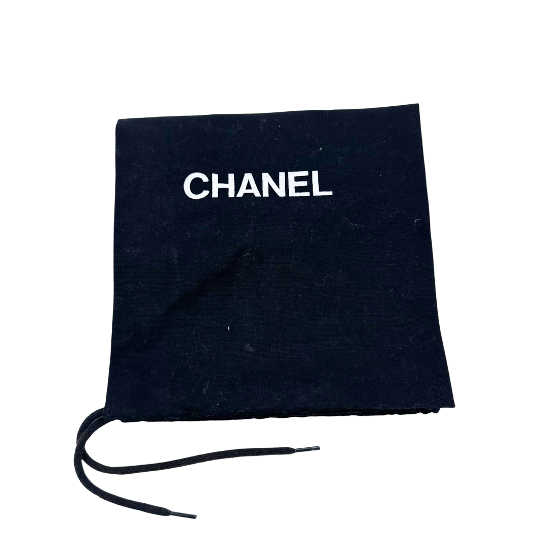 Chanel 8 38 Blue Denim Loafers