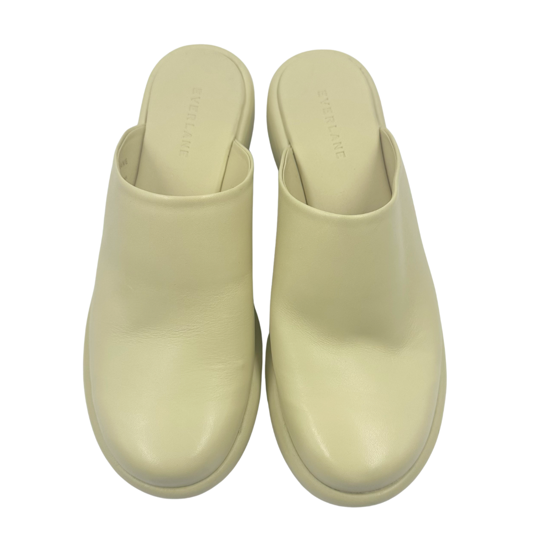 Everlane 8.5 Yellow Clogs