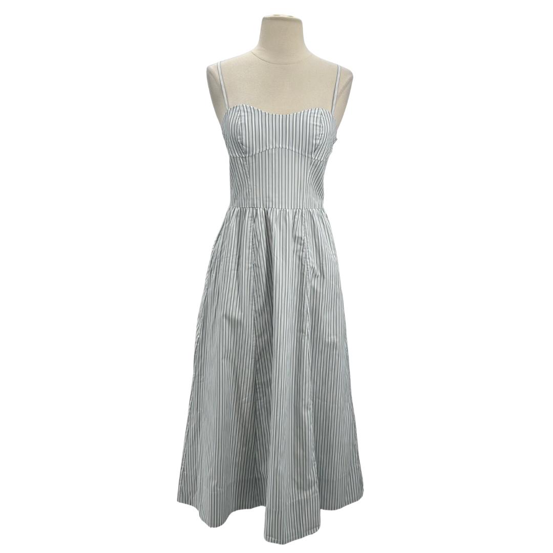 Paige Grey Stripe Dress