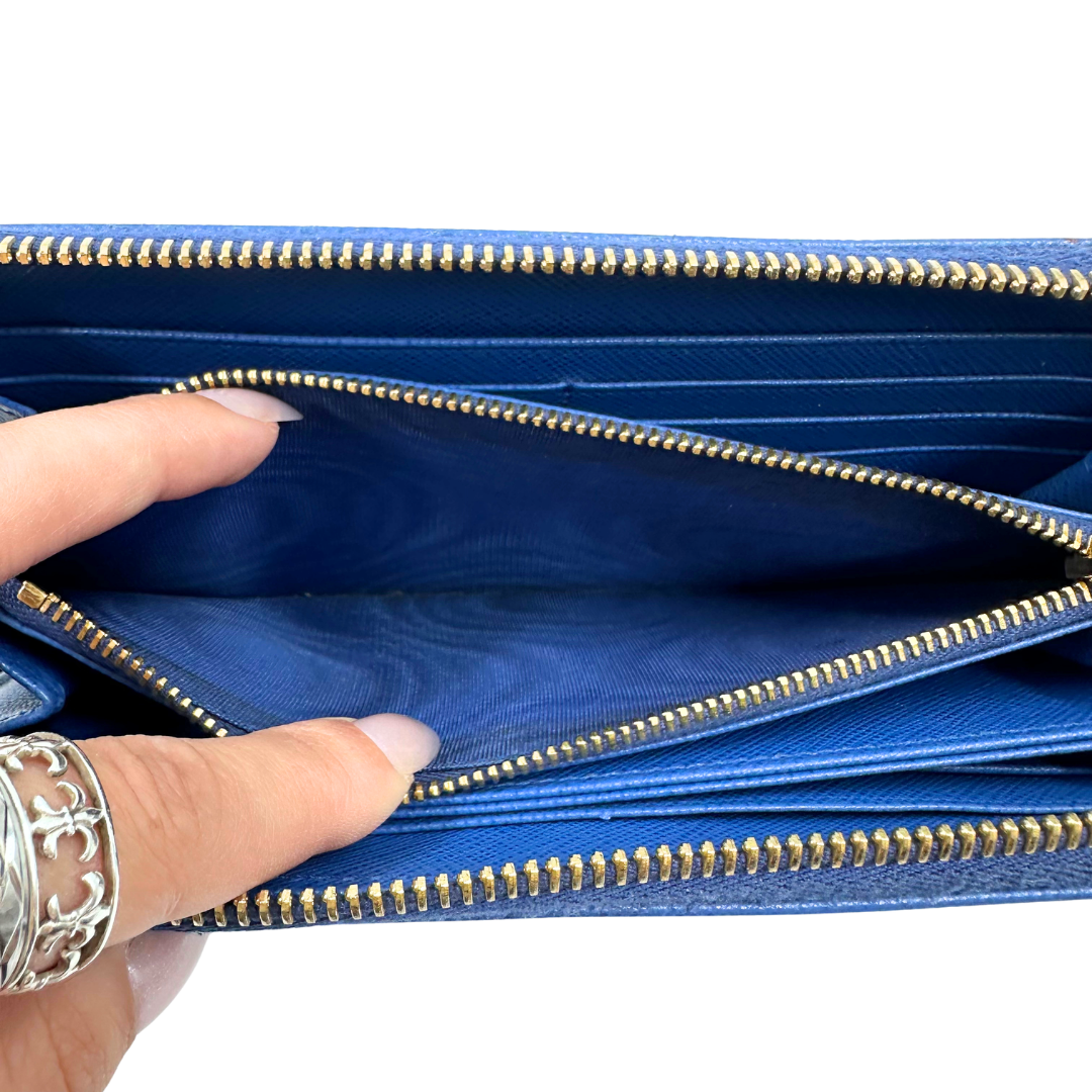 Prada Large Continental Wallet