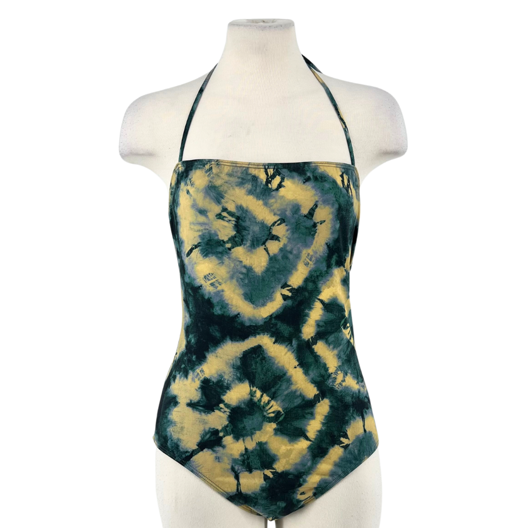 Ulla Johnson Beige Green Swimsuit