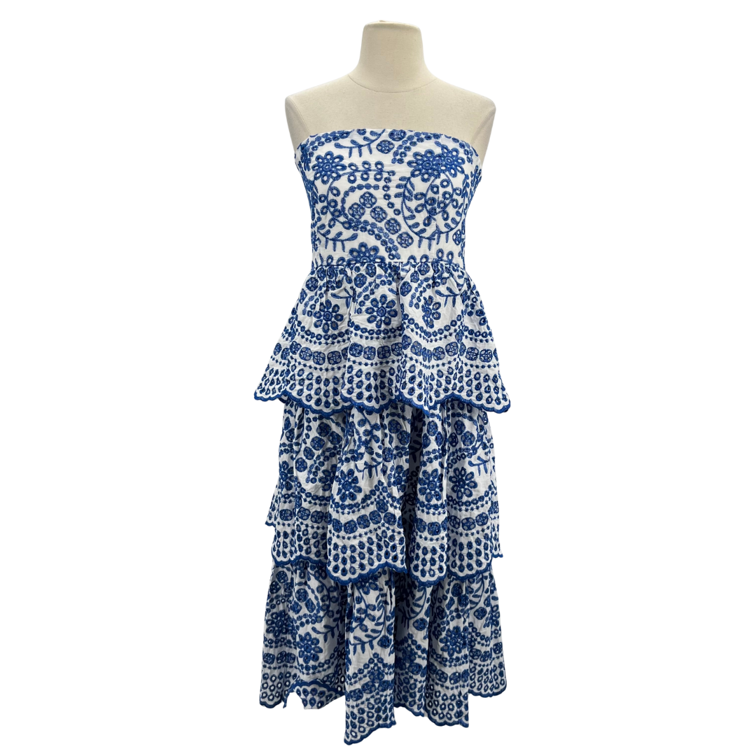 Altar'd State Blue/White Dress