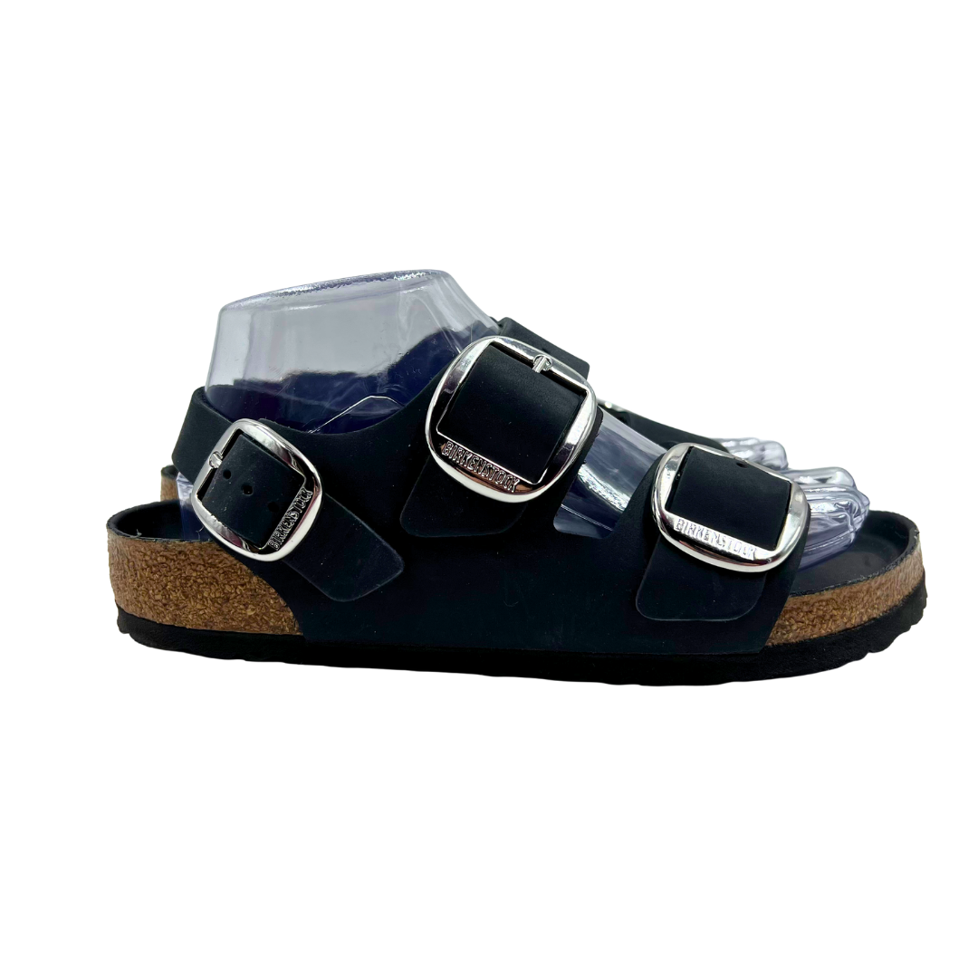 Birkenstock 38 Black Sandals