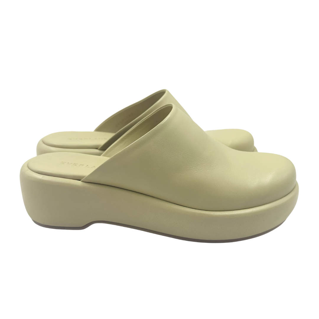 Everlane 8.5 Yellow Clogs