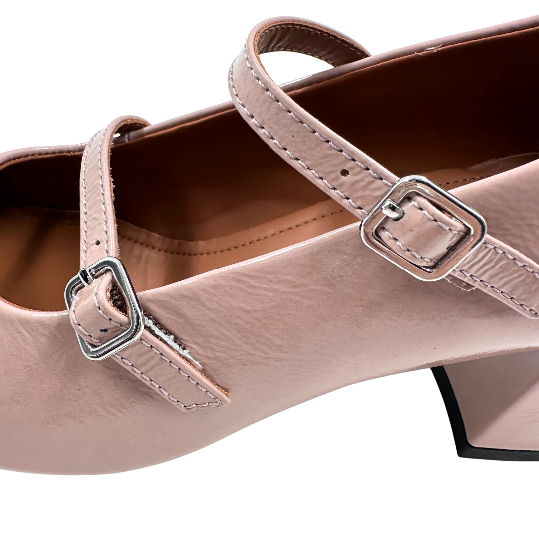 Vagabond 10 40 Pink Patent Leather Heels