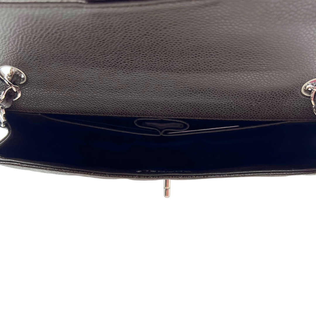 Chanel East West Single Flap Shoulder bag