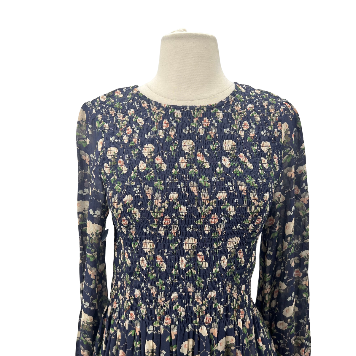 Hill House Navy Floral Dress