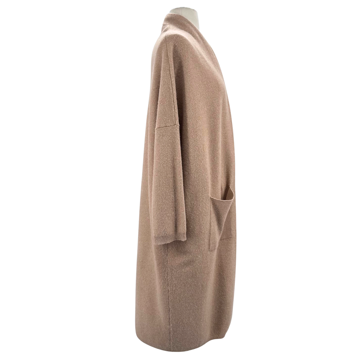 Brown Allan Tan Duster