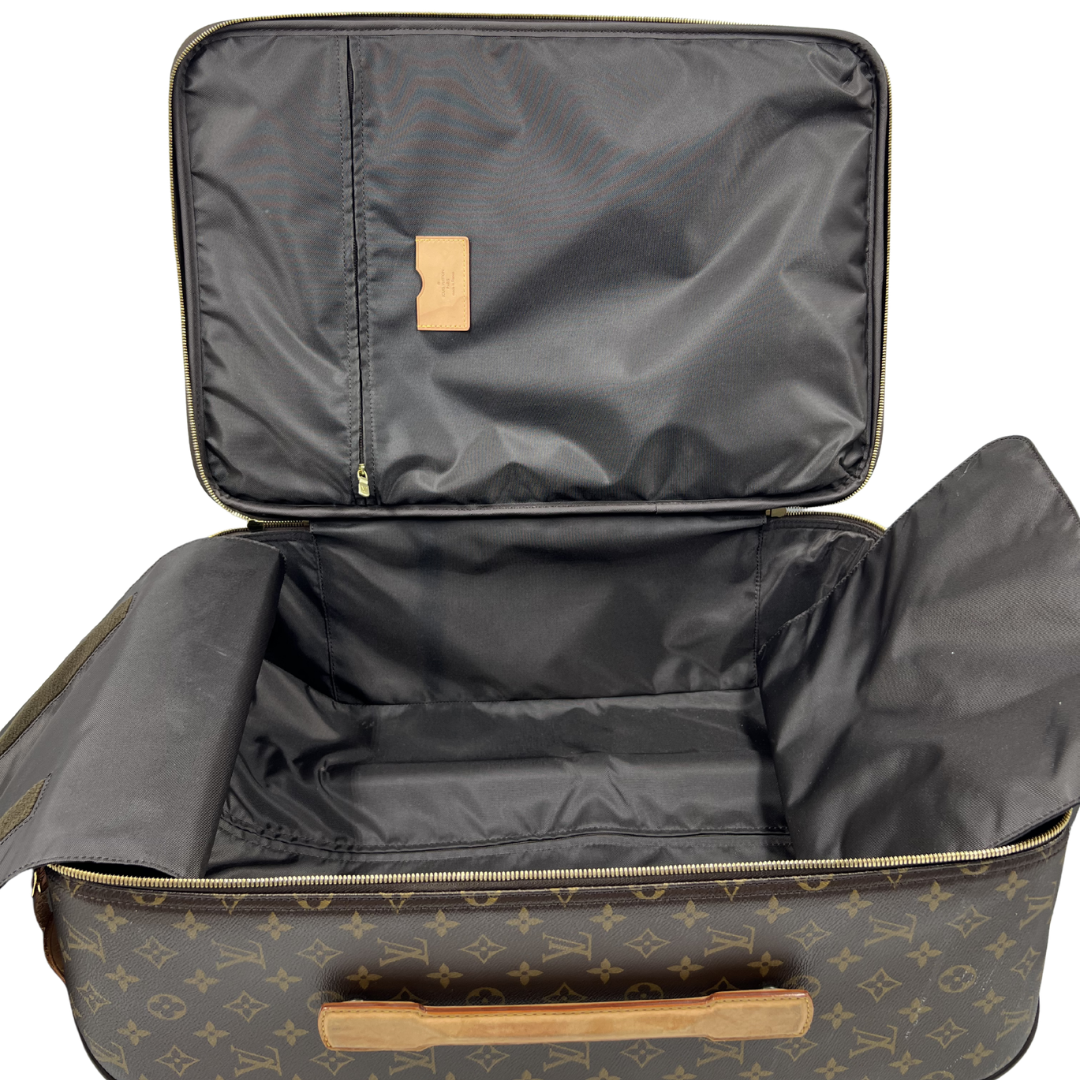 Louis Vuitton Pegase 60 Roller Bag Suitcase