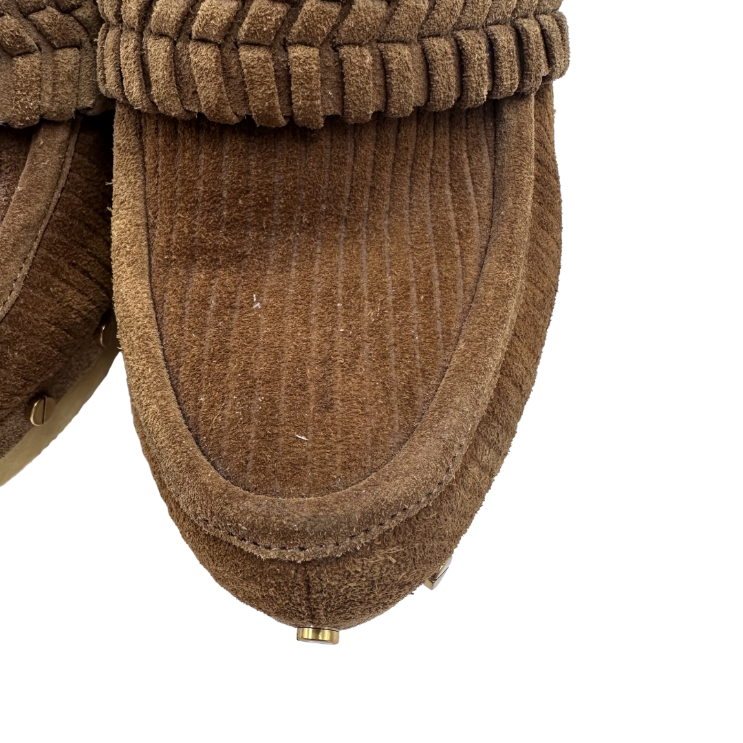 Veronica Beard 6.5 Brown Delia Clogs
