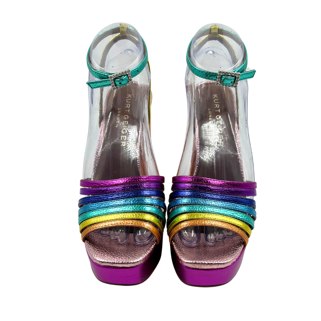 Kurt Geiger 7.5 Multi-Color Leather Heels