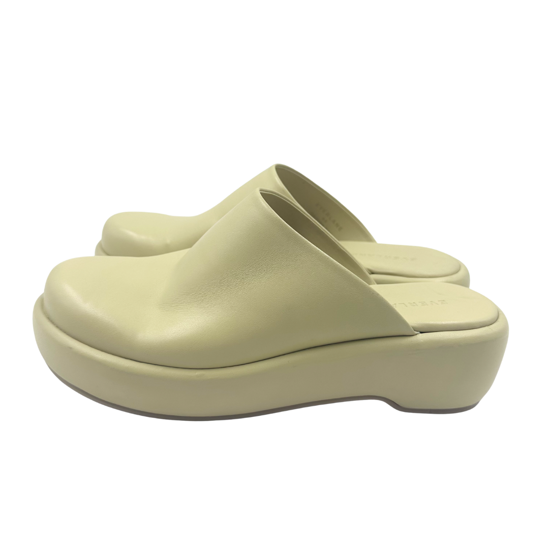 Everlane 8.5 Yellow Clogs