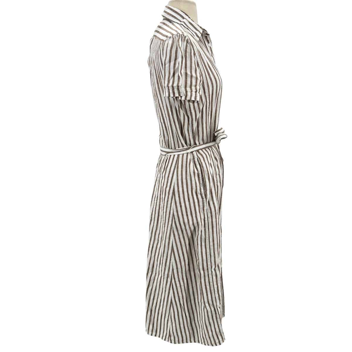 Polo Ralph Lauren White/Brown Dress