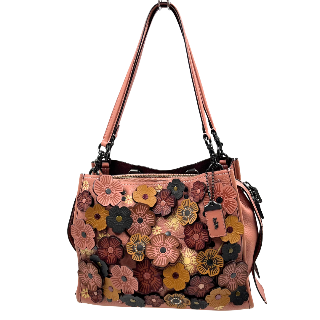Coach Rogue Tea Rose Shoulder Bag