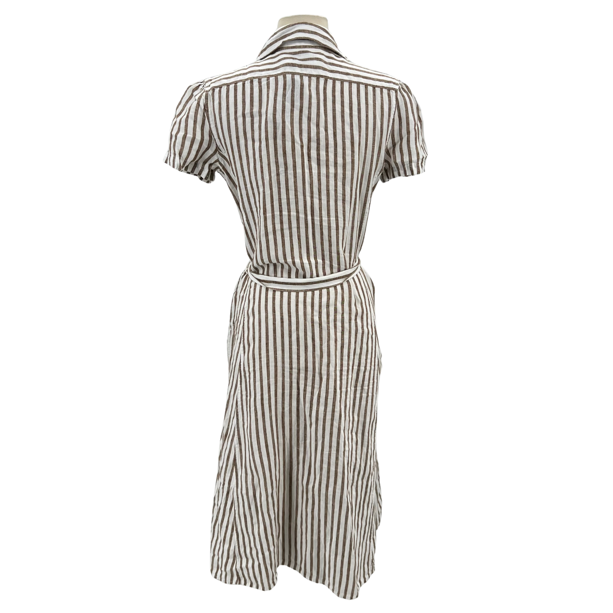 Polo Ralph Lauren White/Brown Dress