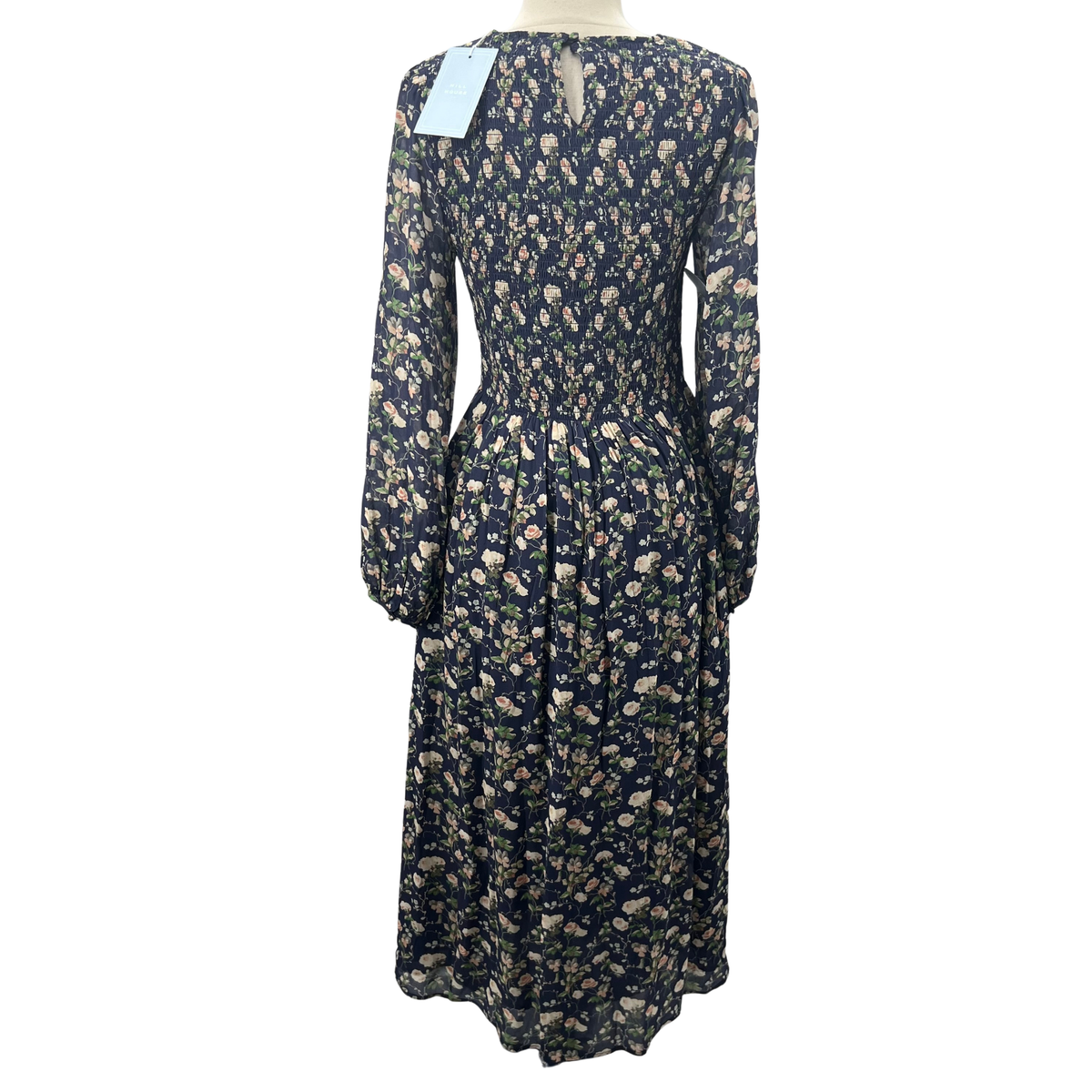 Hill House Navy Floral Dress