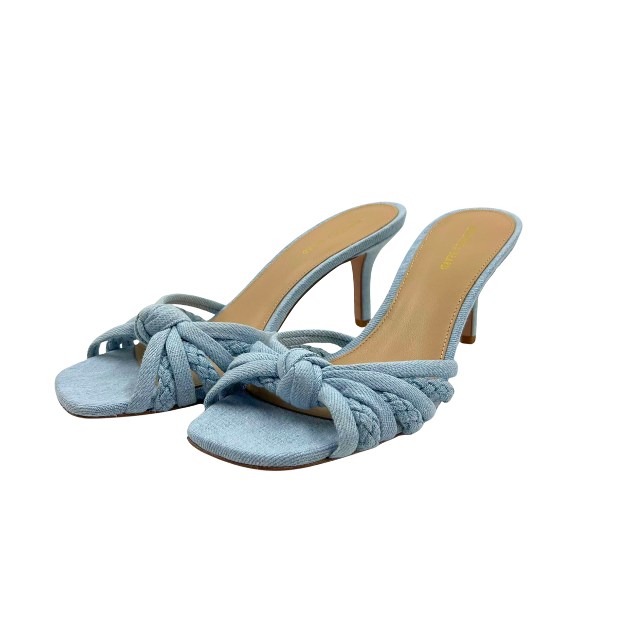 Veronica Beard 8 Light Blue Denim Heels