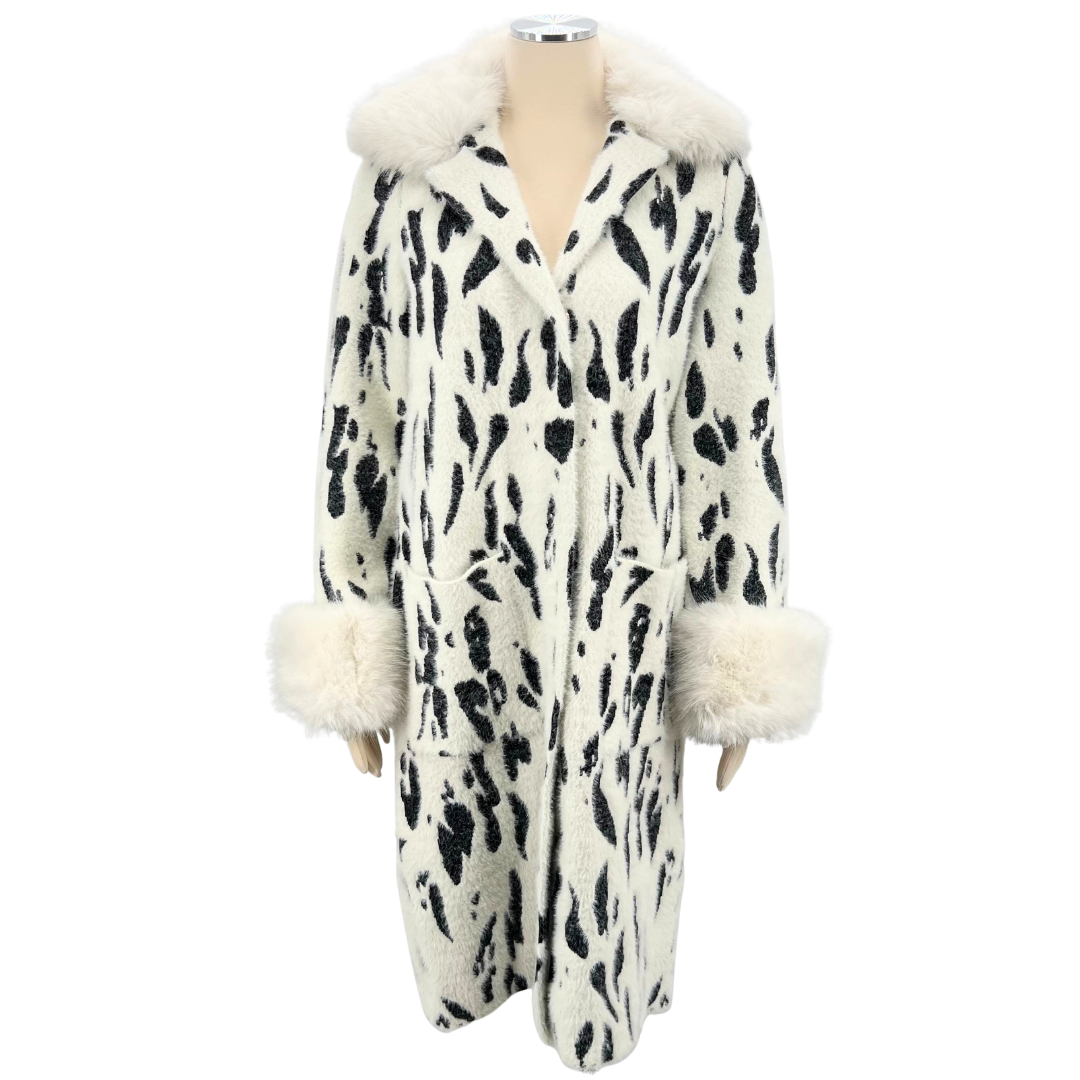 Joseph Ribkoff Black/white Coat