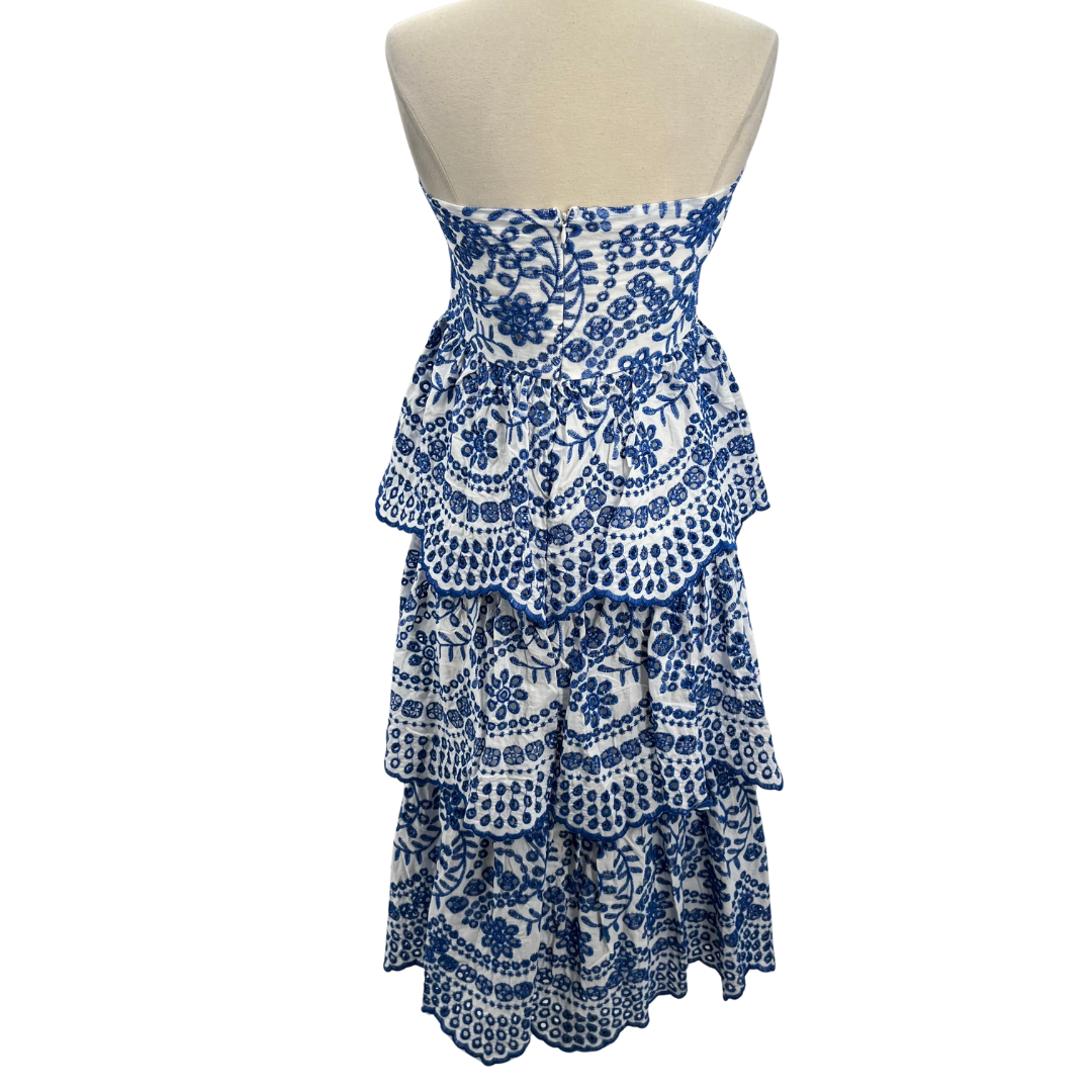 Altar'd State Blue/White Dress