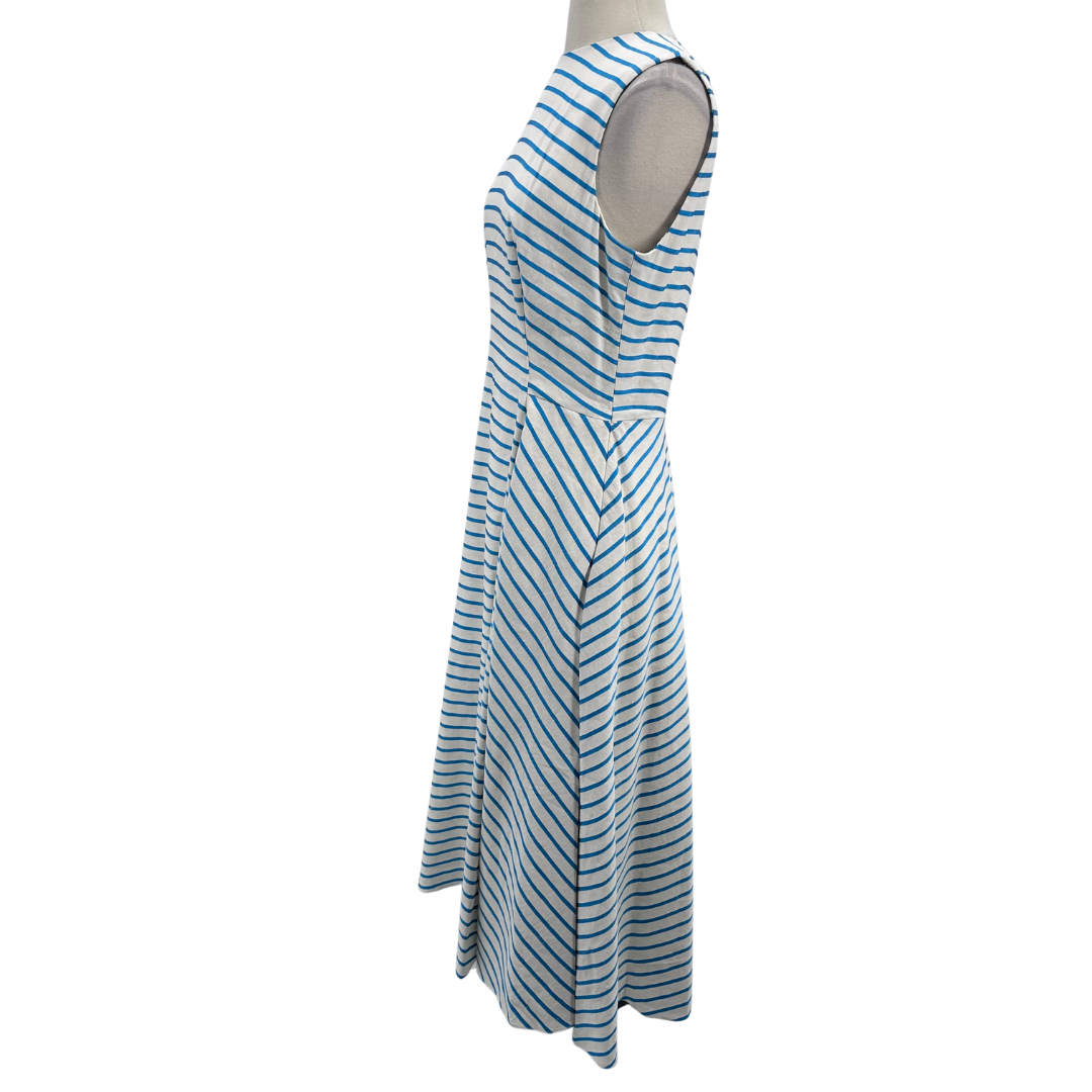 Jorge Vazquez White/Blue Dress