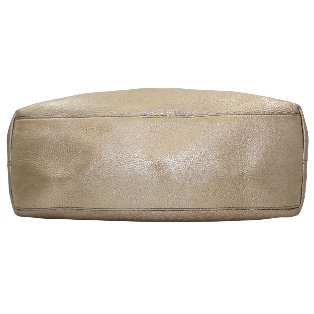 Gucci Pebbled Calfskin Medium Soho Chain Shoulder Bag