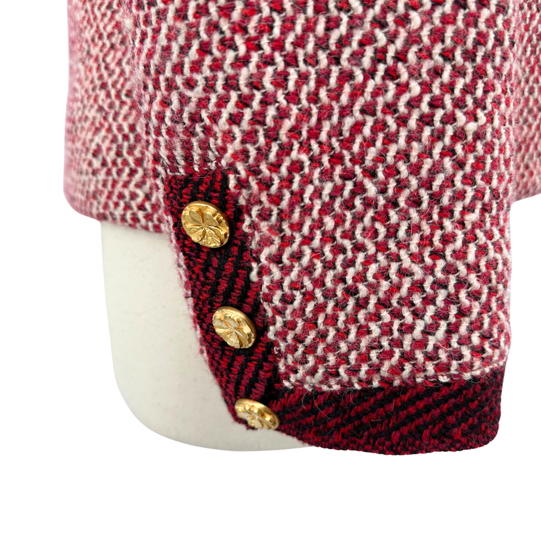 Chanel red/white/black Jacket