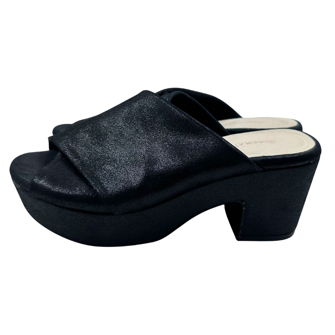 Chocolat Blu 8 Black Heels