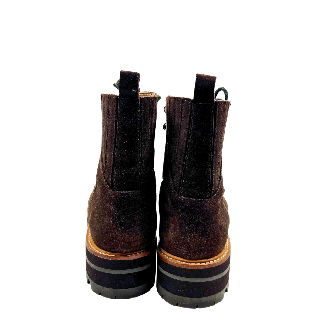 Marc Fisher 7.5 Brown Suede Booties