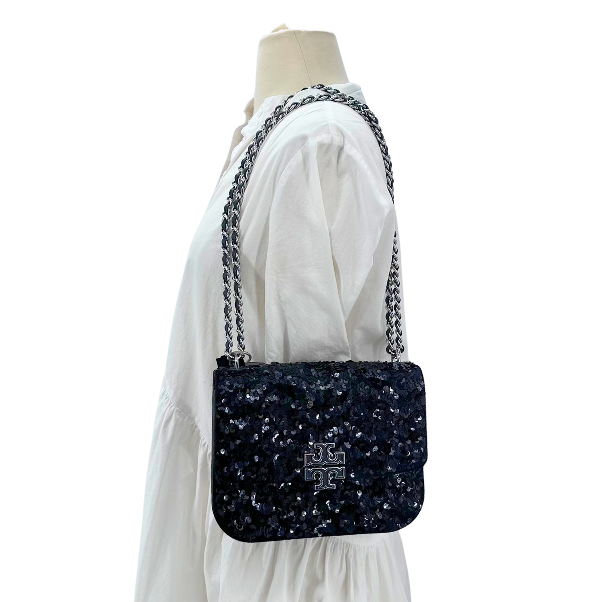 Tory Burch Britten Sequin Crossbody