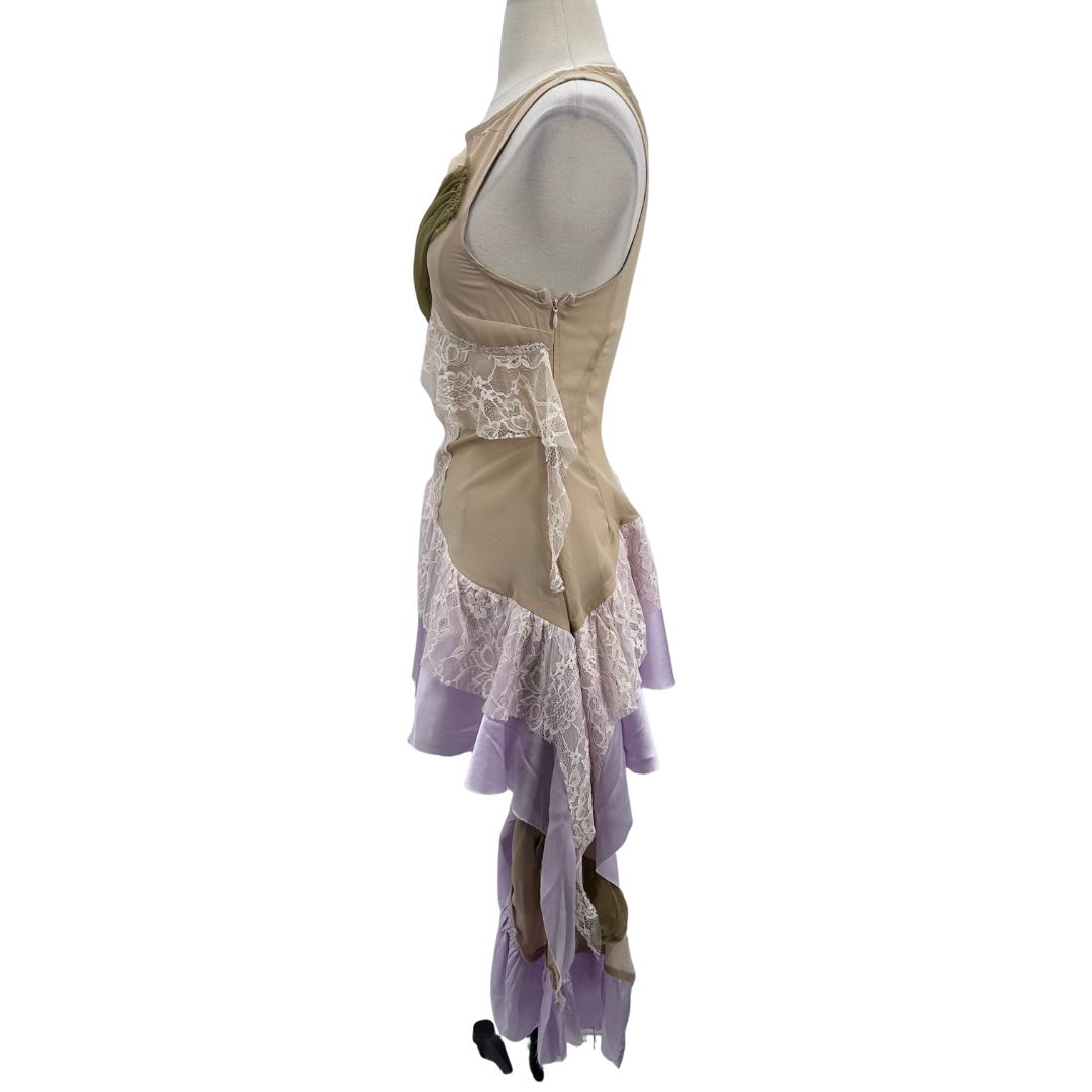 Reclaimed Vintage Taupe/Lilac Top