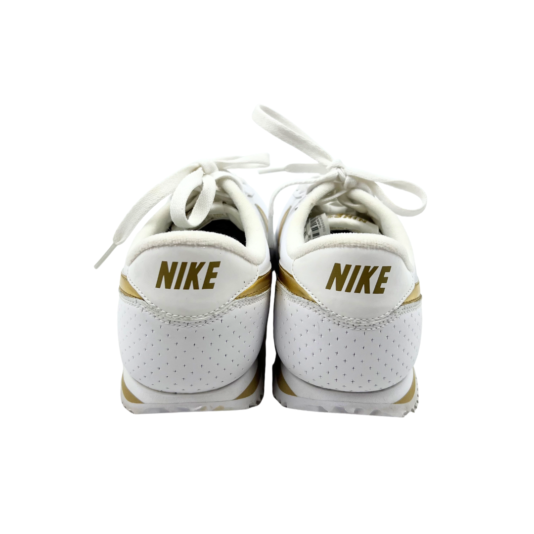Nike 7 White Leather Sneakers